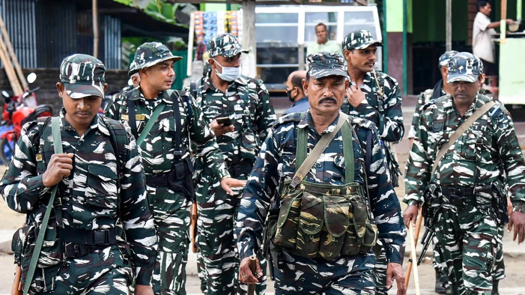 #Central# #forces# #are# #arriving# #in# #Bengal# #before# #Lok Sabha# #polls# #are# #announced